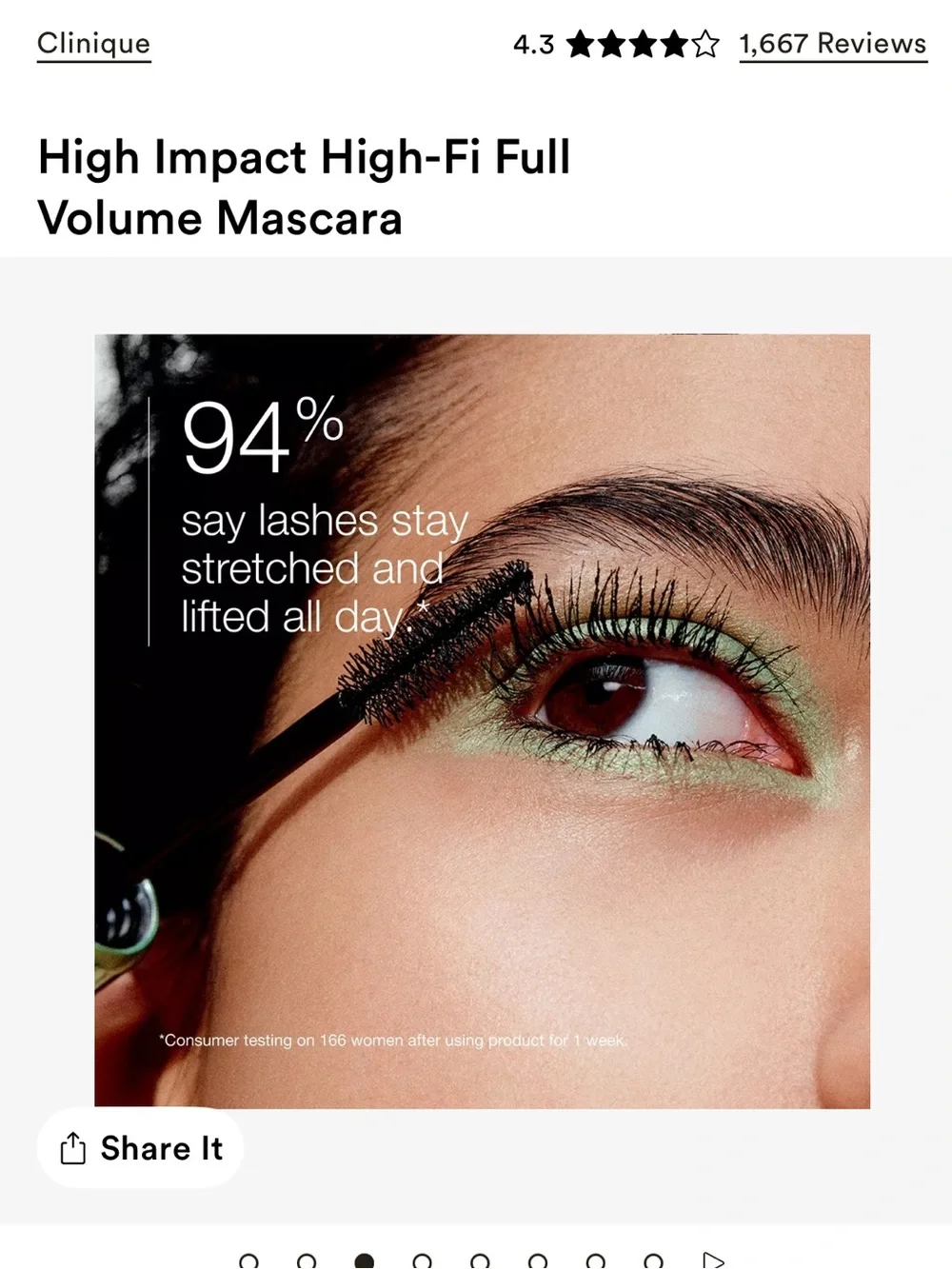 Clinique defining mascara